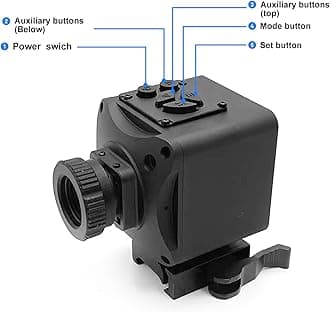 Thermal Imaging Night Vision Scope for Hunting – 320 * 240 Resolution Infrared Thermal Scope with Crosshair & Red Laser Aiming, Waterproof, 3X Zoom, Long Battery Life, Fits 21mm Rail