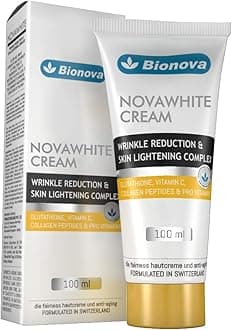 Novawhite Glutathione Lotion for Glowing Skin Wrinkle Reduction Complex for Men and Women- Suitable For all Skin types, 30ml