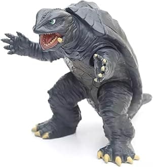 De-Lite Action Figures PVC Anime Movable Collectible Model Statue Toys (GameraGodzilla Turtle King Monster - 14Cm)