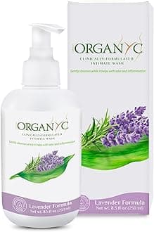 Feminine Intimate Wash for Sensitive Skin, 250 ml, pH-Balanced Cleanser with Organic Lavender & Botanical Extracts