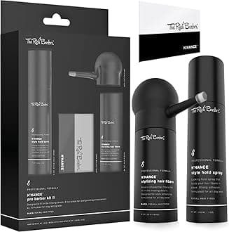 N'Hance Pro Kit 2 - 4-in-1 Hair Fibers, Hold Spray & Application Set