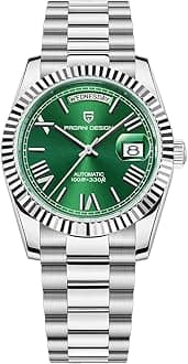 LACZ DENTON Pagani Design DD36 Men's Watches Luxury Automatic Watch Men AR Sapphire Glass Mechanical Wristwatch Men 10Bar ST16 Movt