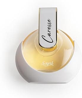 Sapil Caresse Eau de Parfum for Women - Long-Lasting Arabic Perfume from Dubai - Powdery, Musky, Floral & Vanilla Scent - Luxurious Arabic Perfume - 2.7 Oz (80ml) for Daily Wear & Special Occasions