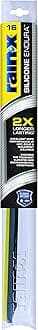 Rain-X 830116 Silicone Endura Wiper Blades, 16 Inch Windshield Wipers (Pack of 1), Automotive Replacement Windshield Wiper Blades With Two Times Longer-Lasting Resilient Silicone Rubber Squeegee