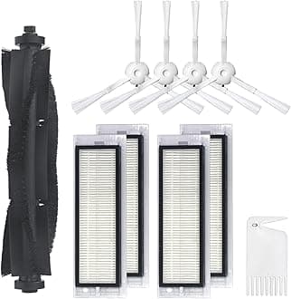 LICHIFIT Main Roller Brush Side Brushes Mop Pads Wipes Rags HEPA Filters Brush Cleaning Tool Replacement Parts for 360 S5 S7 Vacuum Cleaner Sweeping Robot Accessories