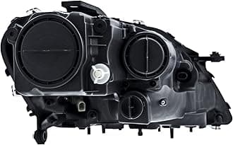 Halogen Headlight Assembly Set Compatible with Mercedes ML320 ML350 ML500 ML63 AMG, 2006 2007 CDI/4Matic/Base, – DOES NOT FIT Vehicles with Factory HID/Xenon Headlights - Left/Driver Side