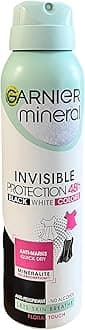 Mineral Invisible Black, White & Colours Deodorant Spray Pack of 6 x 150 ml