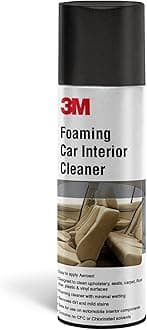 3M Foaming Car Interior Cleaner, Upholstery & Leather Cleaner, Removes Tough Stains & Dirt Inside Your car (290g, Pack of 1)