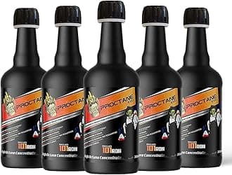High Octane Booster for Max Engine Power, Efficiency, Mileage Boost, Complete Fuel Burn - Suitable for All Petrol Vehicles (MMT Free) (300 ml, Pack of 5)