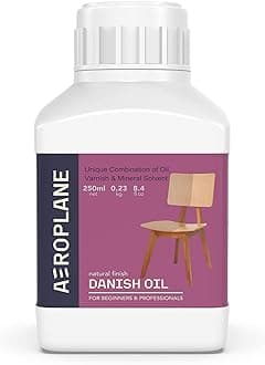 Danish Oil - Unique Linseed Oil Blend for Wood Finishing & Restoration - Natural Finish | 250 ML