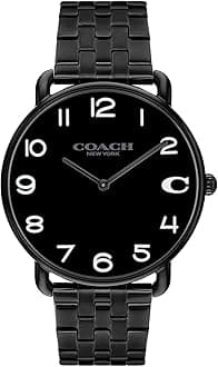 Elliot 2H Quartz Watch for Men - Stainless Steel Wristwatch - Classic, Minimalist - Water Resistant 3 ATM/30 Meters - Premium Fashion Timepiece for Everyday Wear - 41mm