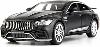 1:32 Mercedes Amg Gt63 Toy Car Metal Pull Back Diecast Car With Openable Door And Sound Light, Gifts Toys For Kids? Multicolor ?