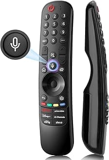RMF Replacement for LG-TV-Magic-Remote-Control-Compatible with LG 2023-2018 UHD OLED QNED NanoCell 4K 8K Smart TVs,MR23GA with Pointer and Voice Function