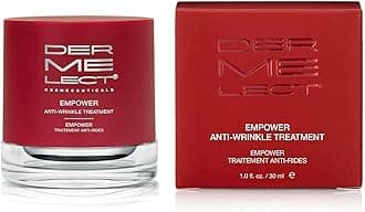 Empower Anti-Wrinkle Treatment for Face - Anti Aging Cream with Peptides, Collagen, Ceramides Retinol, Hydrating Smoothing for Fine Lines Wrinkles Dryness Elasticity 1 oz