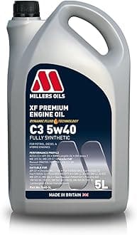 XF Premium C3 5w40 Fully Synthetic Motor Oil, 5 liters