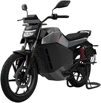 OLA Roadster X+ (4.5 Kwh) High Speed Electric Bike with charger - Industrial Siver - Ex-Showroom