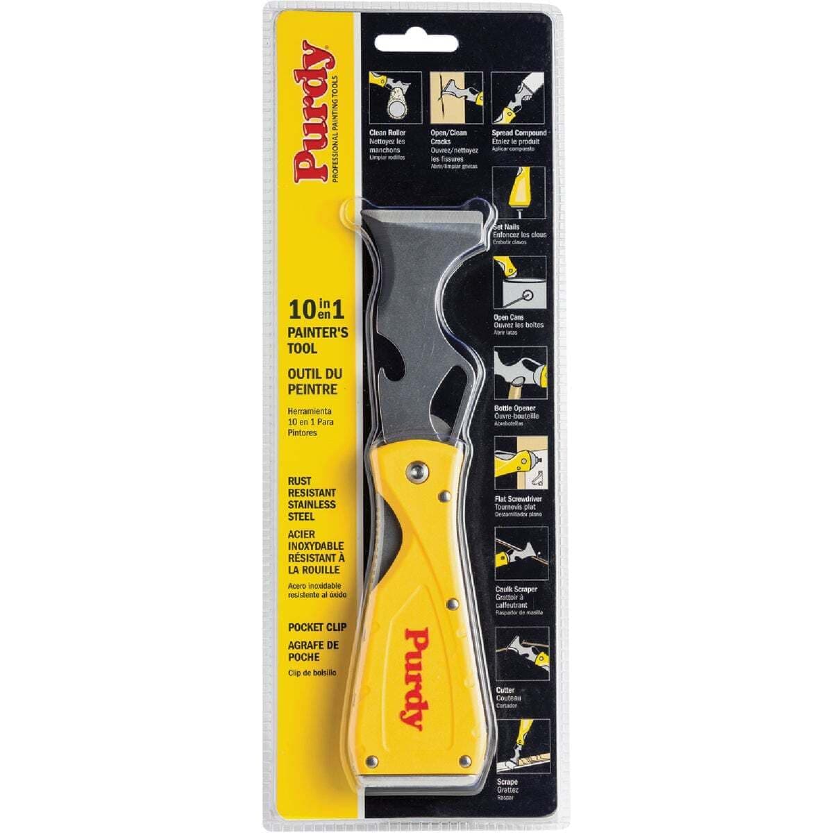 Purdy 10-in-1 Folding Multi-Tool Single Unit