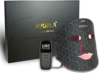 Beauty LED mask - Infrared light therapy led facial light Photons Facial Skin Care Wrinkle reduce anti-acne facial light