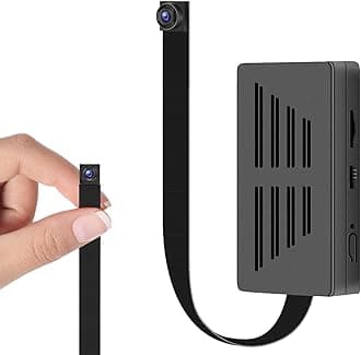 Mini Spy Camera with Motion Detection DIY Hidden Camera with 64G SD Card Motion Detector Suitable for Indoor and Outdoor Comprehensive Monitoring