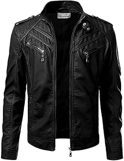 DECIMAL Men's B31 LEATHER JACKET
