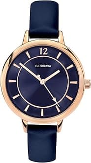 Women's Analogue Quartz Watch with PU Strap