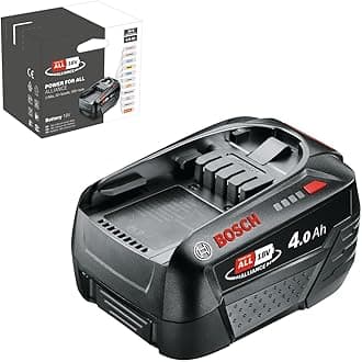 Bosch Battery pack PBA 18V 4.0Ah W-C (18 volt System, 4.0Ah, in Carton Packaging)