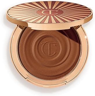Charlotte Tilbury Beautiful Skin Face Makeup & Body Cream Bronzer - Hydrating Hyaluronic Acid & Pro Vitamin D3 to Blur for a Sun-Kissed Glow - Up to 16Hr Wear, Sweat & Humidity Proof