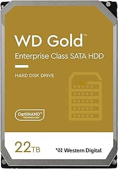 Western Digital HDD Gold 1 TB SATA 128 MB 3.5 Inch