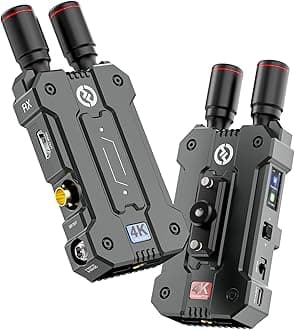 Hollyland Mars 4K Wireless HDMI SDI & HDMI Wireless Video Transmission System 4K/30fps High-Speed Transmission 23.98/29.97/59.94fps Compatible 2-4 Flat Low Latency 150m Transmission Range 5G Wireless