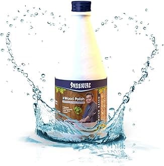 Water Based Interior Wood Polish | Odorless, Non-Flammable | Quick Dry Varnish | 100% Lead-Free | High Water Resistance | Eco-Friendly Polish for All Furniture - Satin Finish 500ml