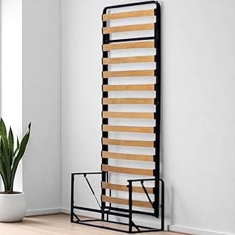 Murphy Bed - Classic Vertical Wall bed - Fold Up - Space Saving Folding Bed Frame - Pull Down (90cm x 190 cm)
