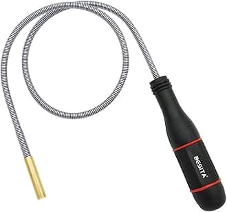 Magnetic Pickup Tool - 24” Bend-It Flexible Magnet Pick-Up Sweeper Bendable Retriever Stick for Hard-to-Reach Home Sink Drains, Car Keys, USB's, Bolts, Nuts, Screws