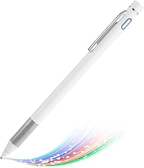 Pencil for Samsung Galaxy Tab A7 A8 A9 A11+ Stylus, Rsepvwy Active Digital Stylus with 1.5mm Ultra Fine Tip Stylus Pen for Samsung Galaxy Tab A7 A8 A9 A11+,White
