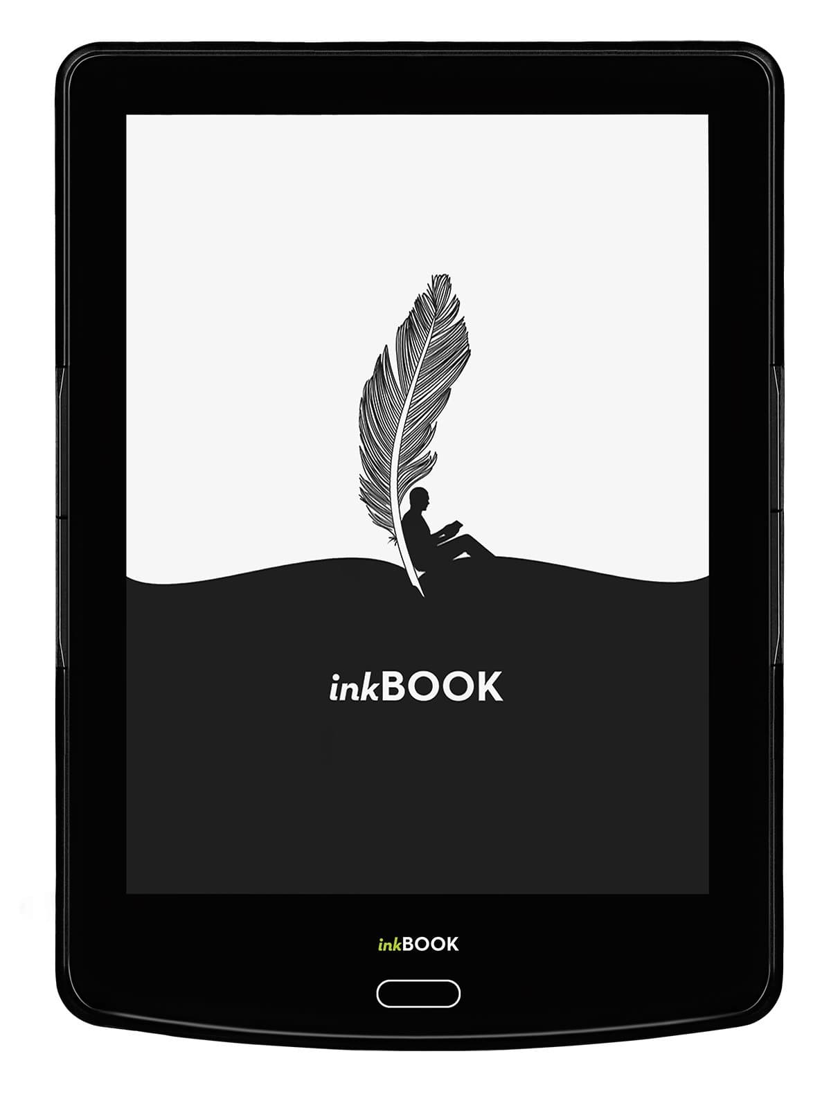 inkBOOK Prime - 6" ebook reader with e-Paper E Ink Carta touchscreen, Built-in Light (8 LED), Android, App Store, Readability Enhancements, Wi-Fi, 8 GB, SD Memory Card Slot, Flat Glass Solution display powered by Rapid Refresh technology