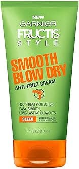 GarnierFructis Style Smooth Blow Dry Anti Frizz Cream Fl 5.1 Ounce (Pack of 2)