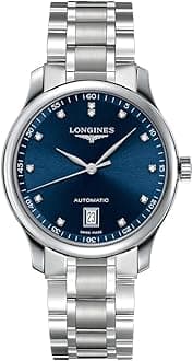 Longines orologio Master Collection blu 38,5mm automatico Acciaio L2.628.4.97.6