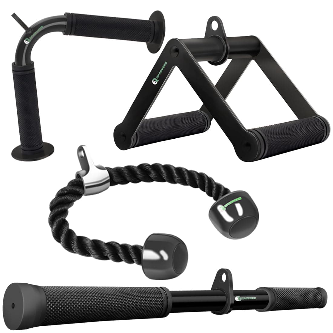 Cable Machine Attachment Set LAT Pulldown Attachments Weight Machine Accessories for Home Gym
