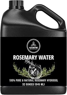 Rosemary Water 32 Ounces | 100% Pure and Natural | Great for Skin Care and Hair Care