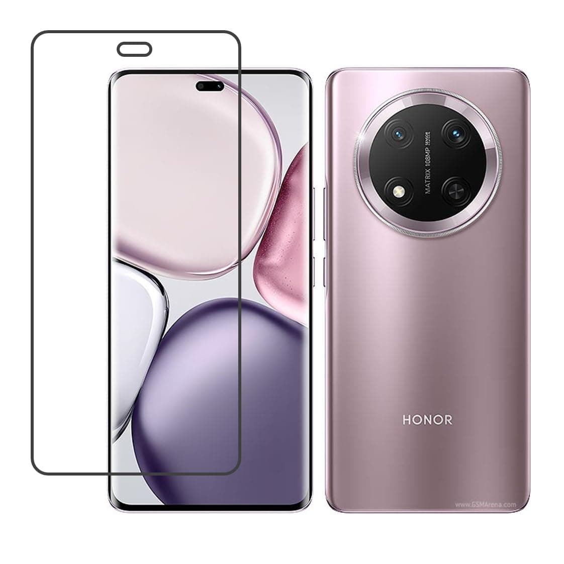 DVTECH® Mobile Front Screen Protector Compatible With Honor X9c TPU Protective Unbreakable (Flexible Screen Protector)