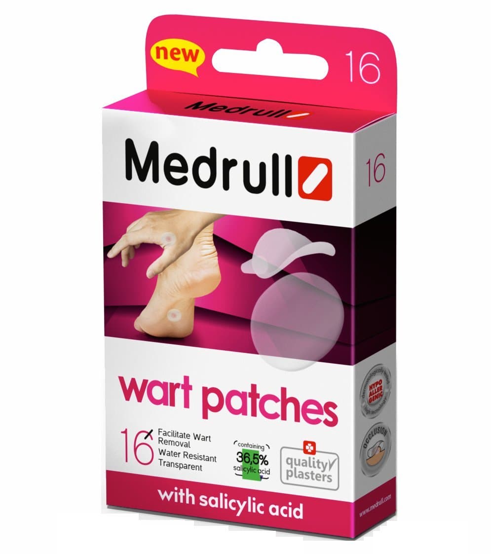 Medrull Wart Remover - 16 Count