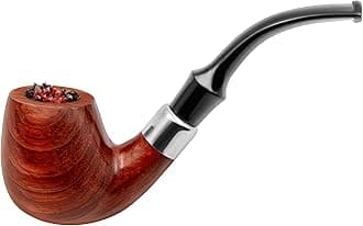 Smooth Finest (9mm) Resin Pipe,Quality Handmade Pipe, Svelte Tapered Stem, Suitable for Personal Use