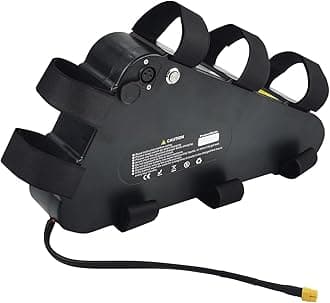 36V 48V 52v Electric Bicycle Triangle Lithinum Ion Battery,Compatible for 100W-1500W with Charger Ebike Batteria Pack(48V25.6Ah)