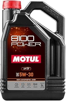 8100 Power 5W-40 Full Synthetic | Ester-Based Formula for Turbocharged & High-Performance Engines | LSPI Protection, Extreme Heat Resistance, Cold Start Lubrication, Daily & Track Use | 5L
