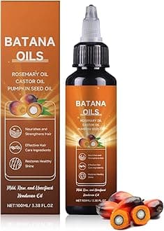 Batana Oil for Hair Growth - 4-in-1 Liquid Batana Oil with Rosemary, Pumpkin Seed Oil and Castor Oil for Hair Strengthening and Scalp Care - Oil for Hair, Oil Hair Growth