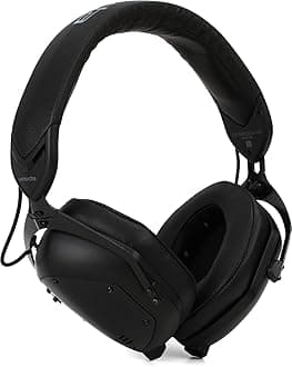 V-MODA M-100 Master M-100MA-MB Over-Ear DJ Monitor Headphone with High Resolution Support, Wired Connection Only, Black