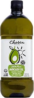 Chosen Foods 100% Pure Avocado Oil for Cooking - 1.75L - Made With Good Fats ...