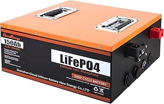 24V 150Ah LiFePO4 Deep Cycle Battery with 100A BMS, Perfect for RV, Solar, Boat, Marine, Trolling motor, Most of Backup Power and Off Grid Applications