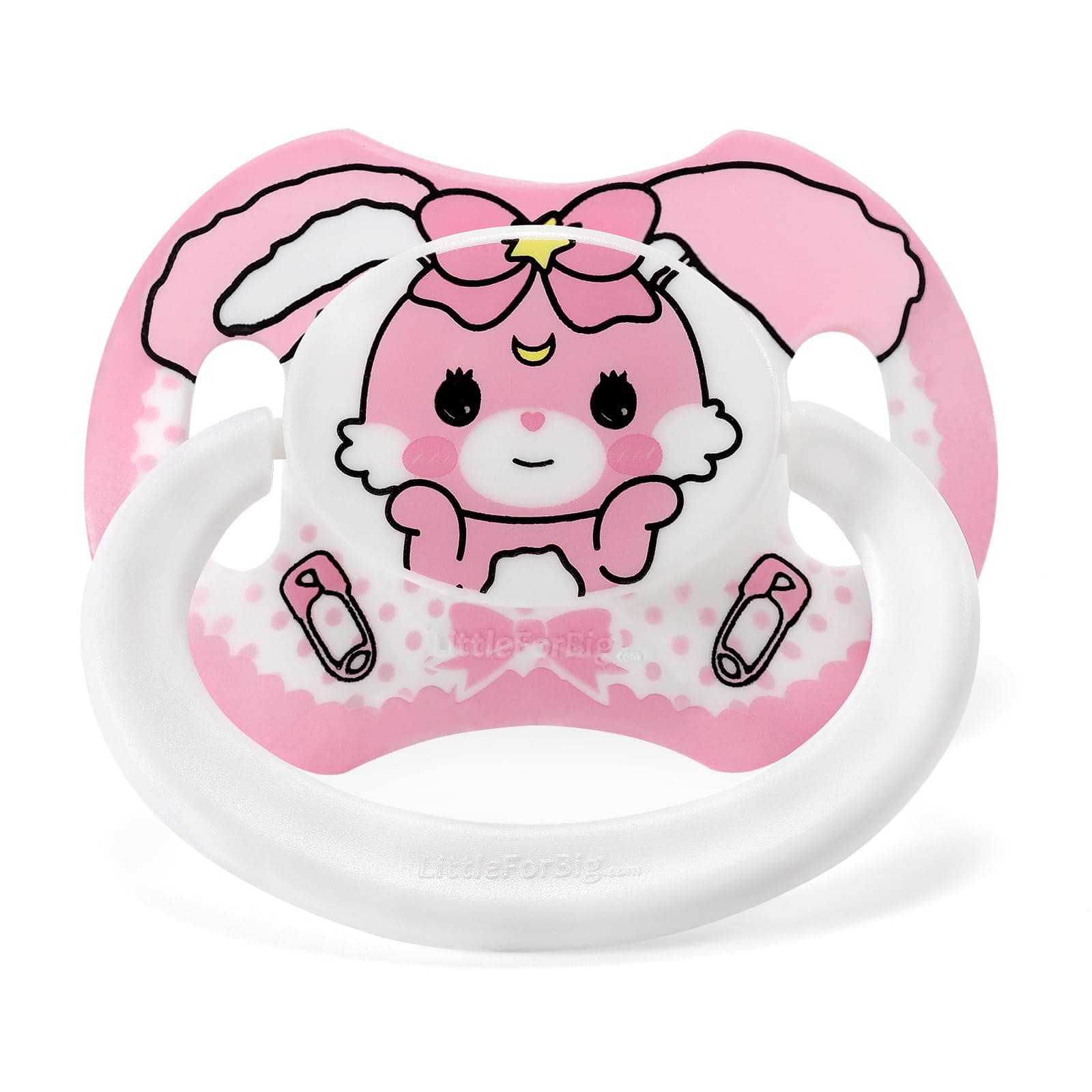 Bigshield Generation-II Adult Sized Printed Pacifier Baby Usagi Pattern