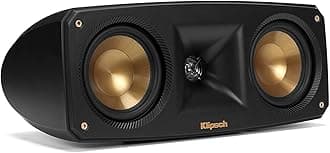 Klipsch Black Reference Theater Pack 5.1 Surround Sound System, 5x4.5x8