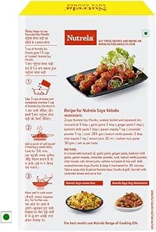 Divinity Crystals Nutrela,Soya Chunks,200 Grams(Gm)